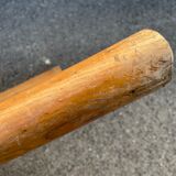 Side table in raw wood