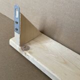 Small wooden wall shelf