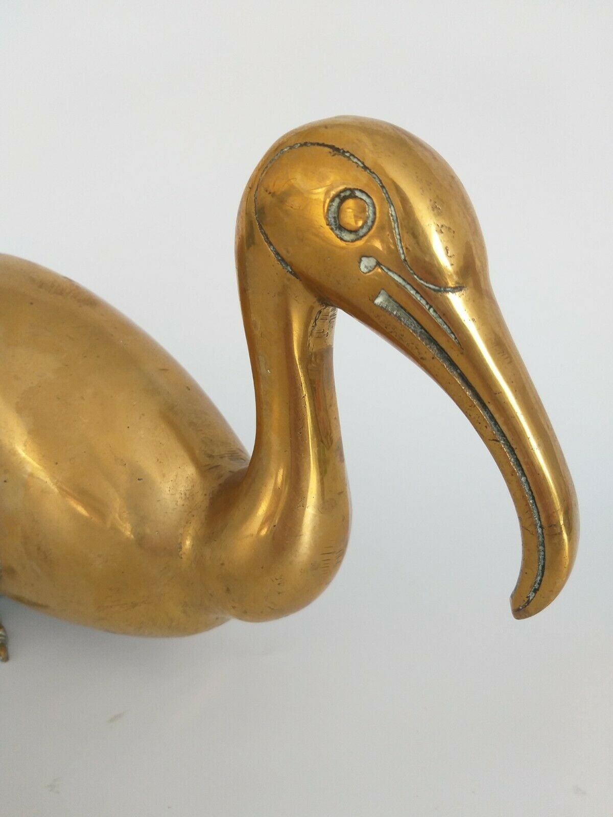 Oiseau en bronze ibis 1960 design tendance sculpture