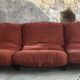3-seater sofa marsala by Michel Ducaroy for Roset France - design 1970