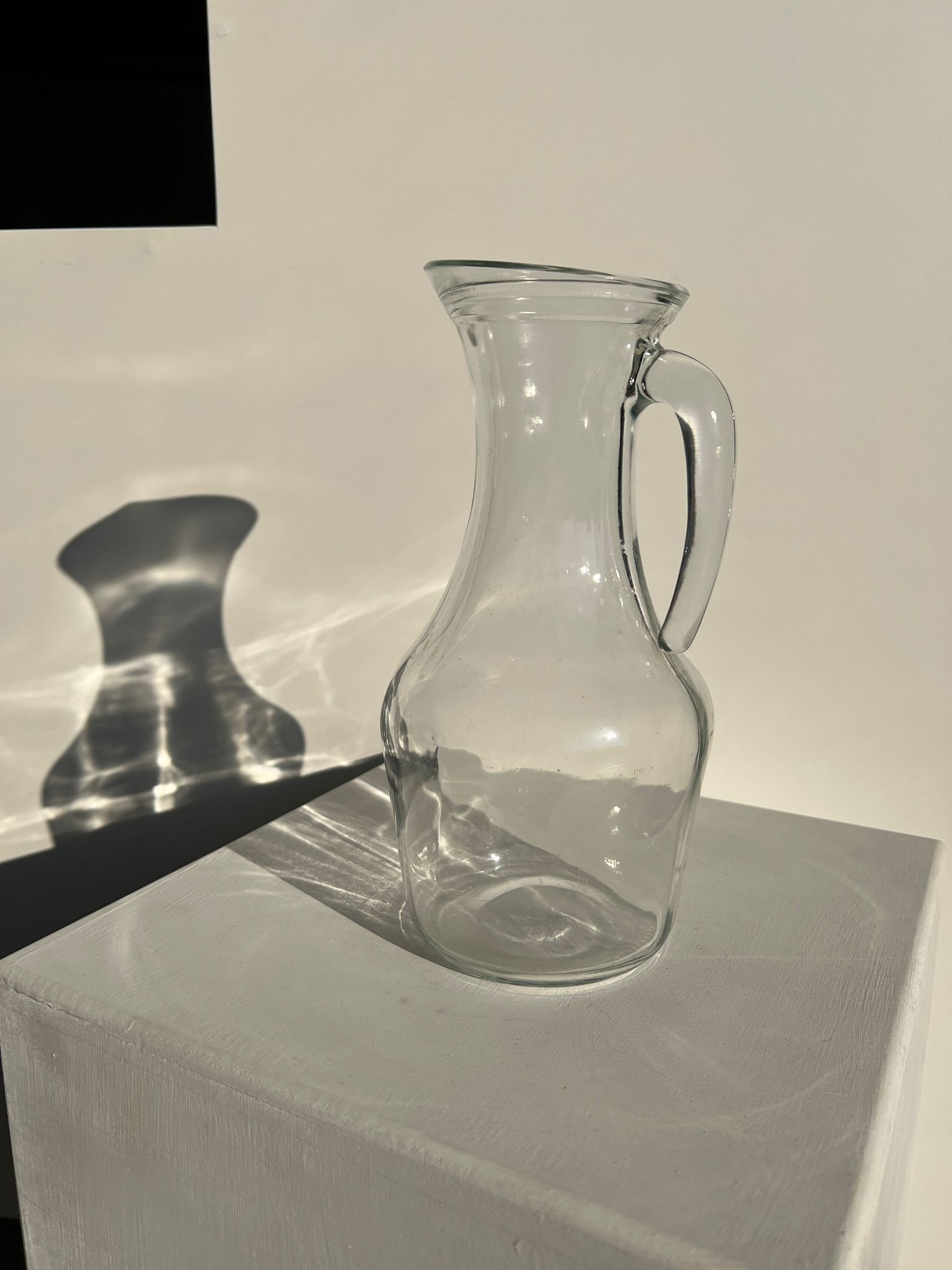 Vintage water decanter H: 25cm