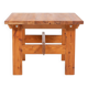 Scandinavian Modern solid pine coffee table
