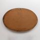 1950 Vintage Oval wood Mirror