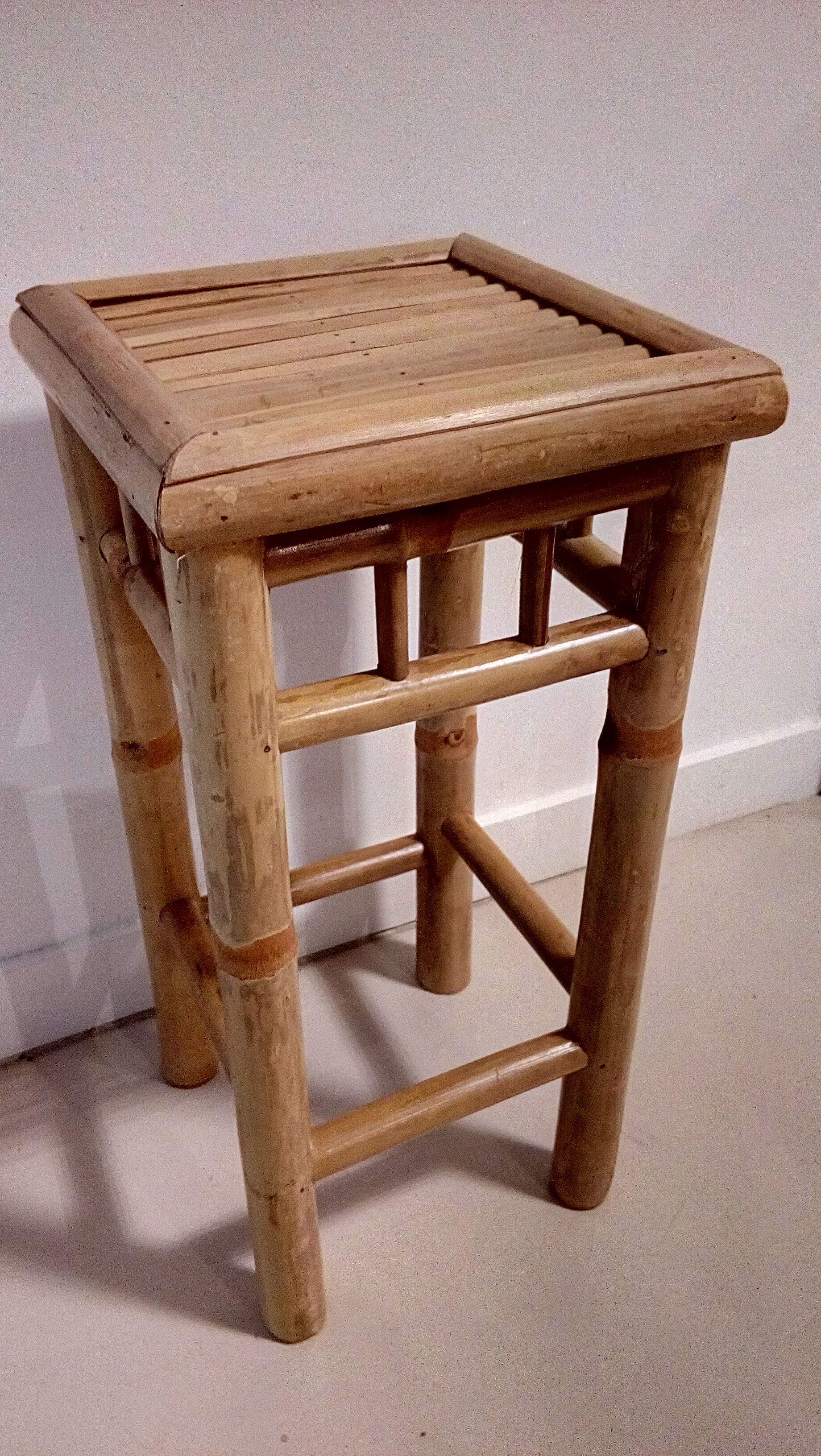 Bamboo selette plant-carrier duo