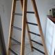 Old wooden ladder