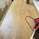 1950s oak office counter