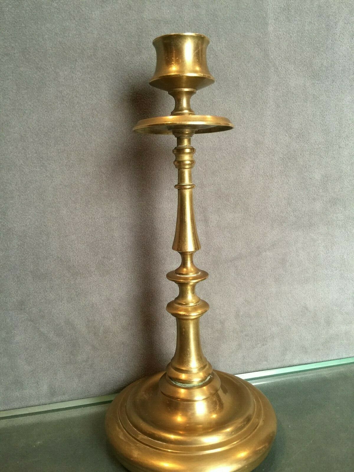 19th Louis-Philippe bronze candlestick