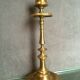 Bougeoir en bronze 19e Louis-Philippe