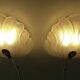 Set of 2 Murano glass wall lamps by Hillebrand 1960’s