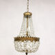 Lustre doré d’or belge vintage 'petit luxe'
