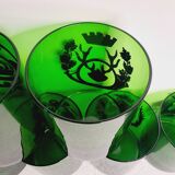 6 coat of arms glasses