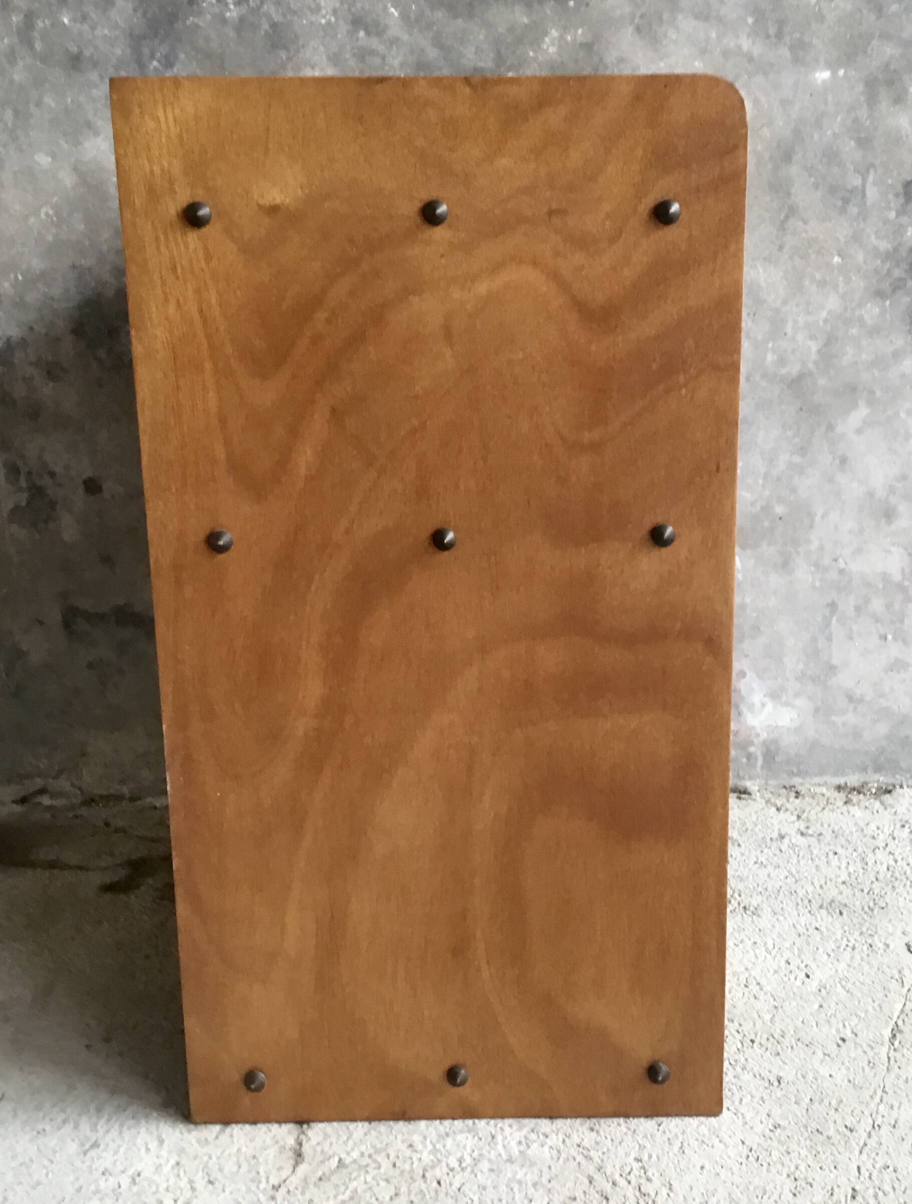 Vintage plywood hi-fi cabinet - 1960