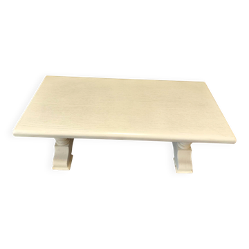 Oak solid wood coffee table entrance bench