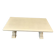 Oak solid wood coffee table entrance bench