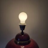 Rondo lamp by Kostka in cracked ceramic