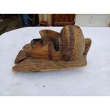 African wooden mask
