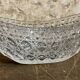 Antique cut glass bowl / crystal style – 1950s/1970s