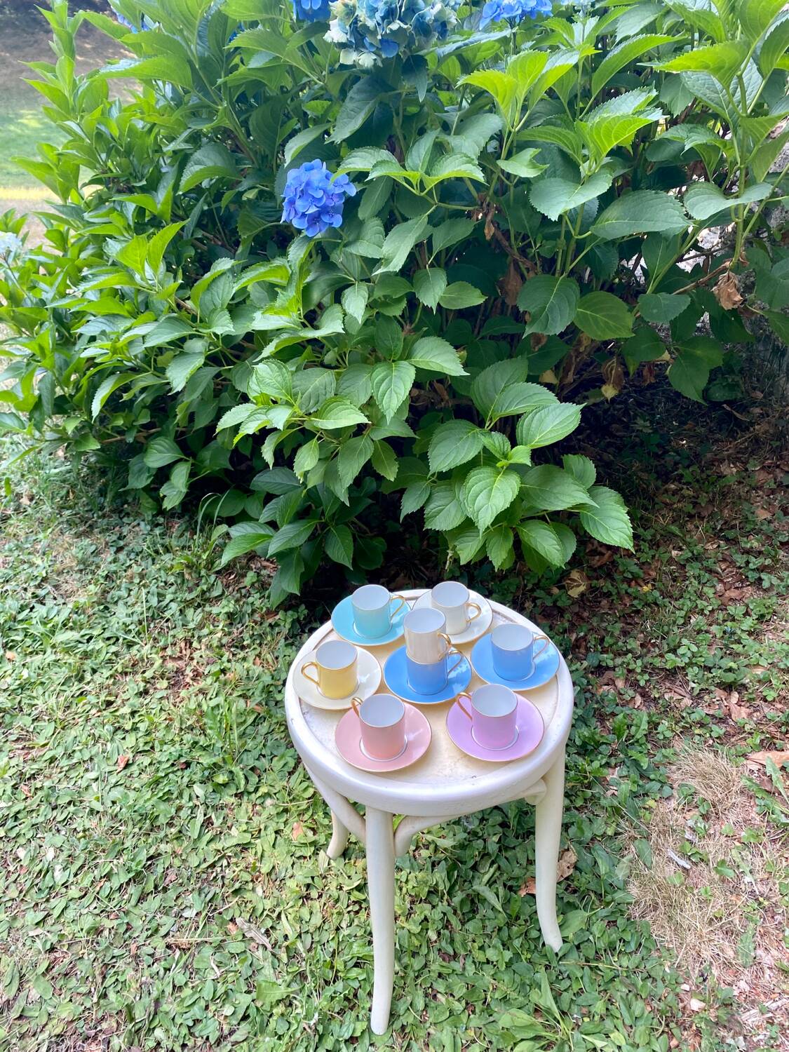 Raynaud et Co multicolor coffee cup set