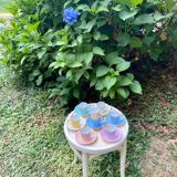 Raynaud et Co multicolor coffee cup set