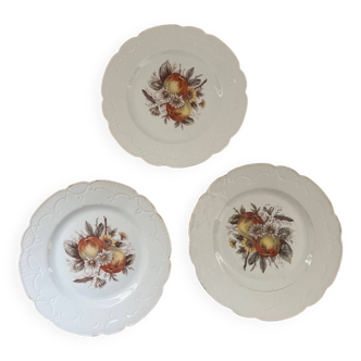 Set of 3 fruit plates