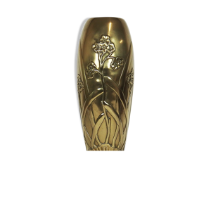 vase indochinois en bronze