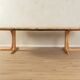 1970s dining table, vintage