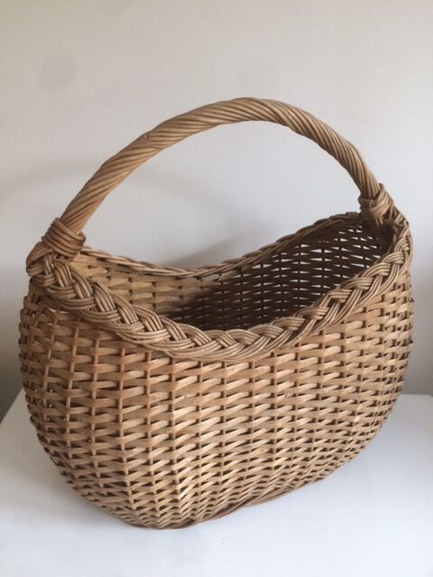 Wicker vintage basket