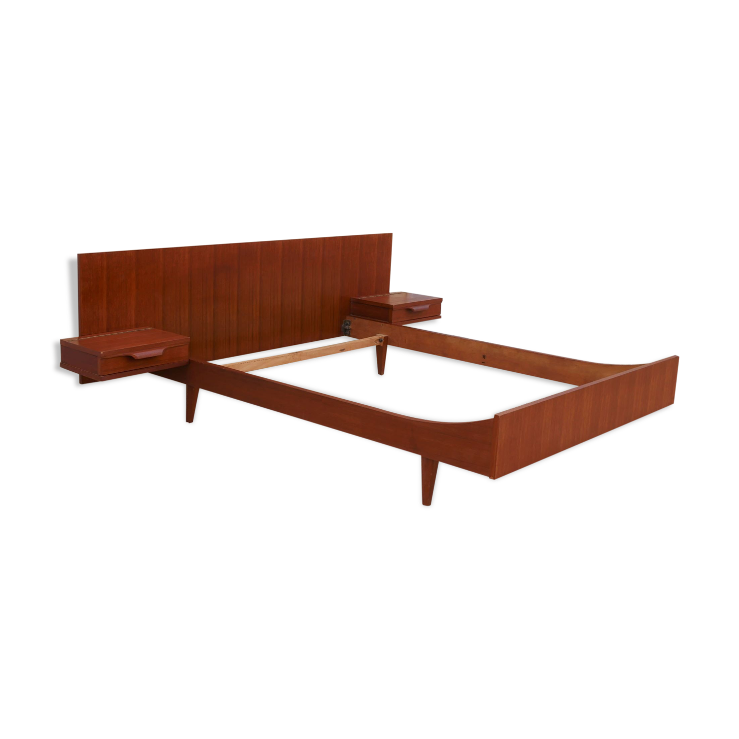 Scandinavian teak bed