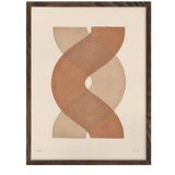 Abstract painting 30x40cm - illustration B 247 signed Eawy