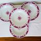 4 deep plates from Moulin des Loups and Hamage model Madeleine 2106207