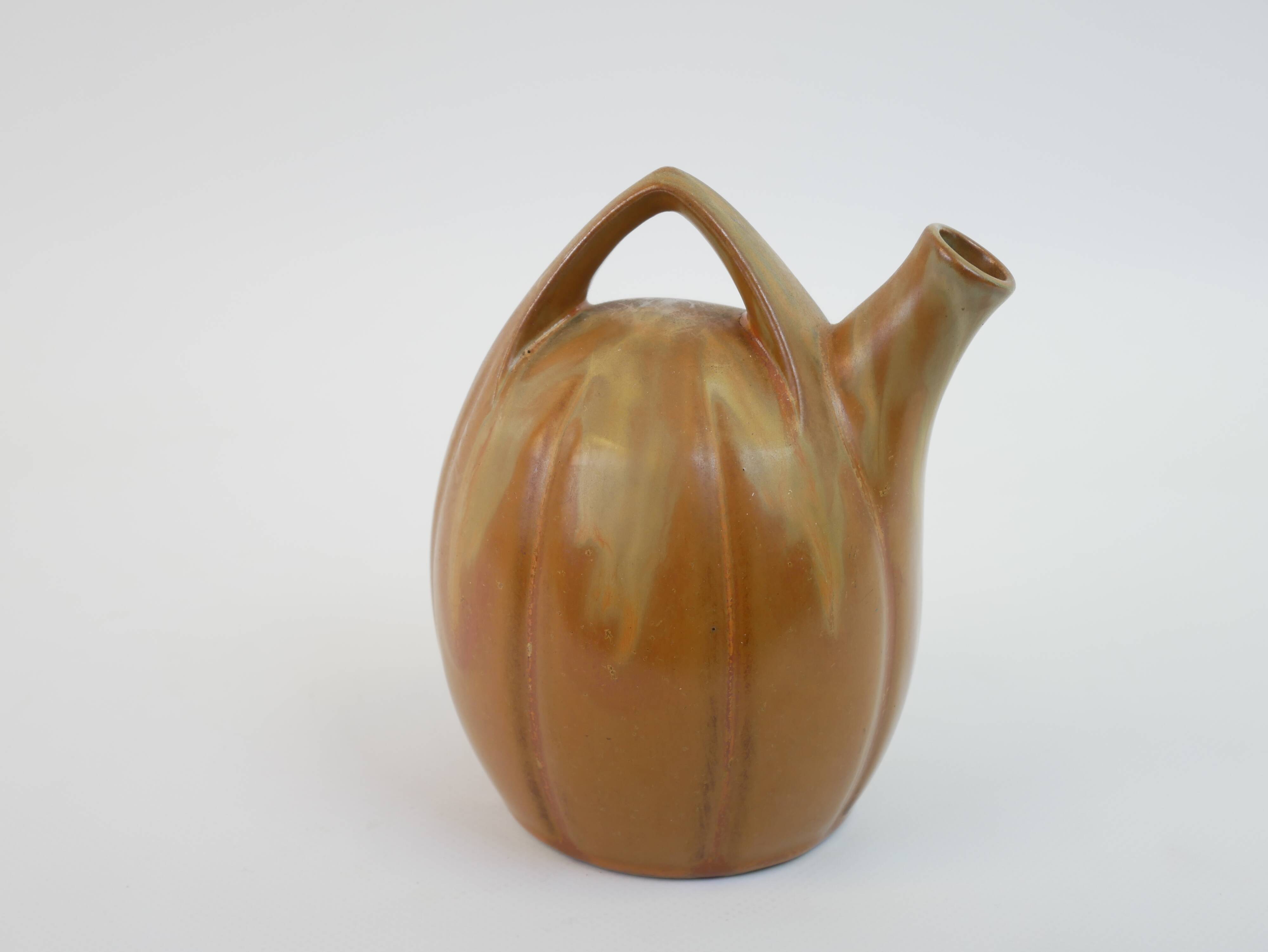 Small hazelnut jug from Denbac ceramics manufacturers
