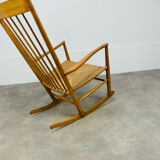 Rocking chair Hans Wegner J16 Scandinavian