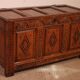 17th century English oak chest