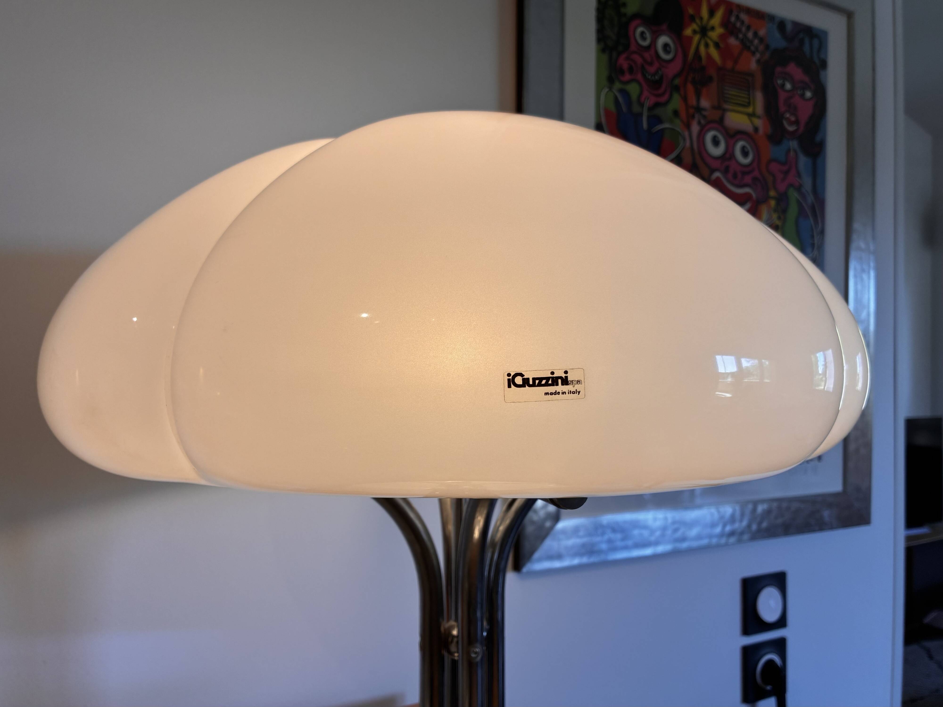 Quadrifoglio table lamp for iGuzzini vintage 1970s