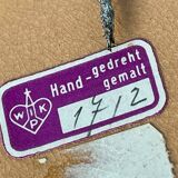 Mid-century modern German pottery wall plate by Wilhelm Kagel, 1960s.