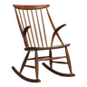 Illum Wikkelsø Rocking Chair "IW3" for Niels Eilersen