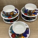 Set of 5 big coffe cups Villeroy & Boch Acapulco