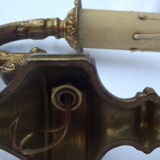 Set of 3 bronze gold appliques style Louis XVI end 19th
