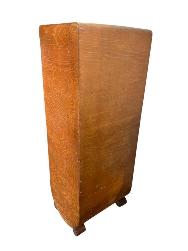Vintage Art Deco Archive Cabinet / Curtain Cabinet
