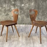 Pair of Baumann ant bistro chairs