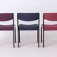 Set of 6 Vintage German Dining Chairs, 1950s–1960s, Black Beechwood