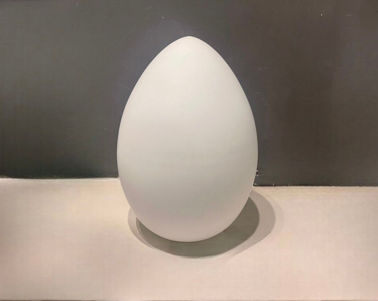 Lampes oeuf en verre de Murano, années 1970