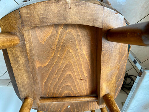 4 chairs bistro baumann tacoma boston vintage 60s