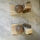 Pair of marble and onyx bookends