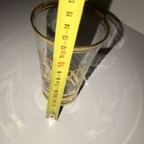 Antique gilded glass with the inscription Maman