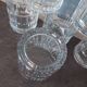 Lots de 6 verres à whisky vintage année 70.
