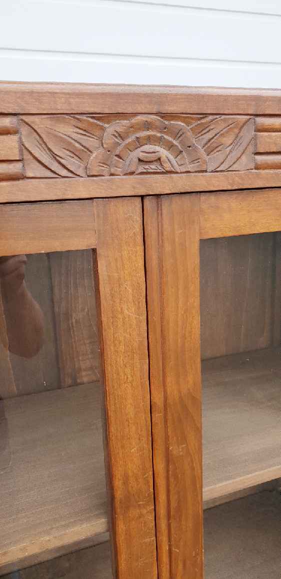 Vintage glass cabinet