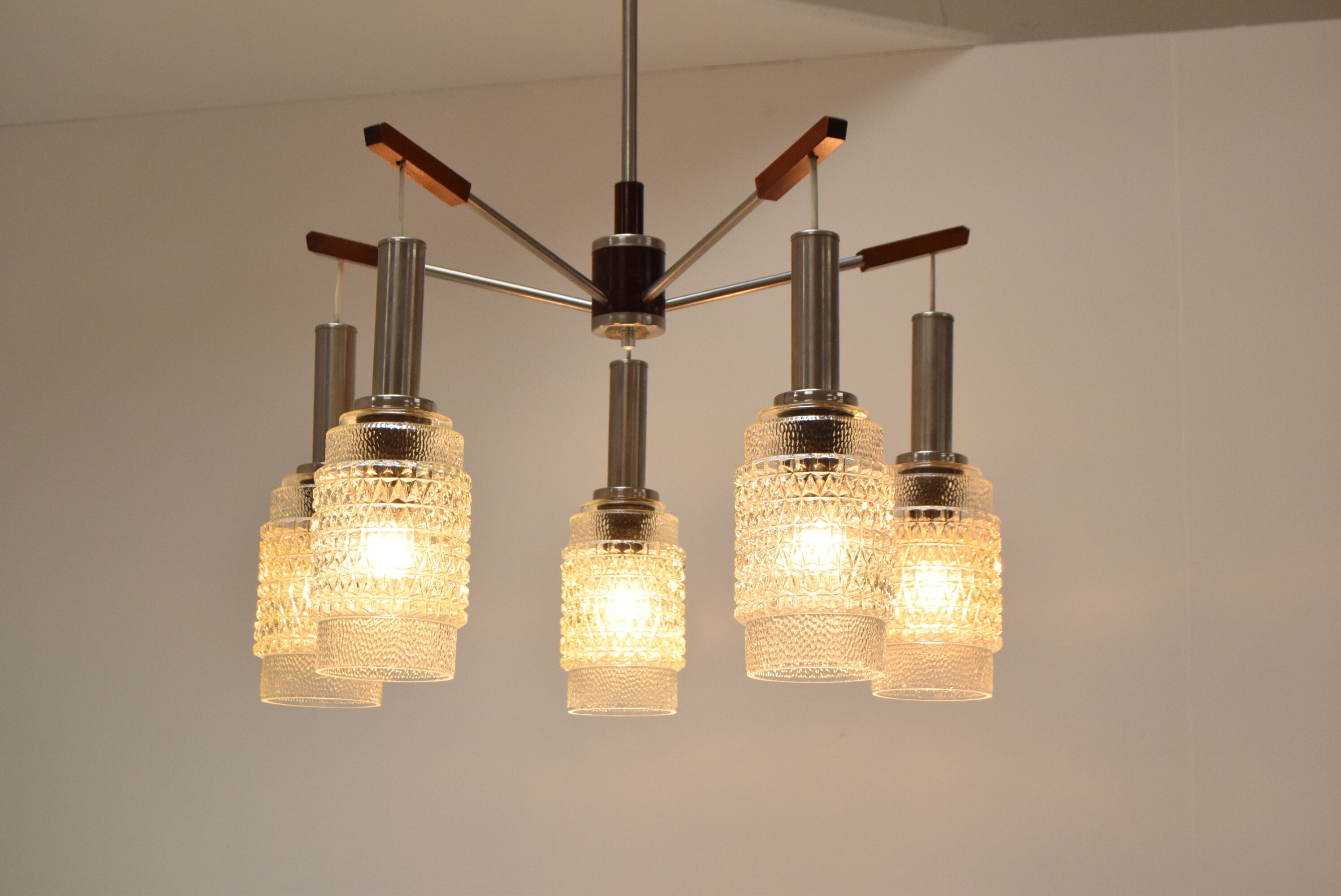 Mid-century Germany chandelier, 1970‘s