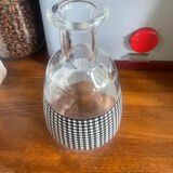 Houndstooth decanter