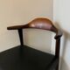 Chaise Jacob Hermann en cuir et palissandre